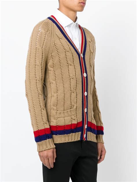 gucci cardigan men's